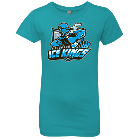 T-Shirts Tahiti Blue / YXS Ice Kings Girls Premium T-Shirt