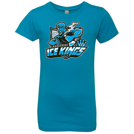 T-Shirts Turquoise / YXS Ice Kings Girls Premium T-Shirt