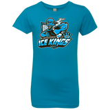 T-Shirts Turquoise / YXS Ice Kings Girls Premium T-Shirt