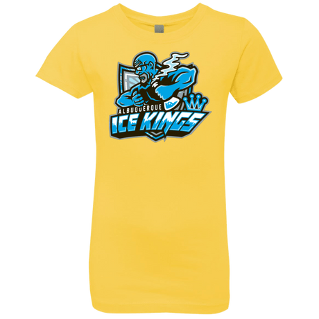 T-Shirts Vibrant Yellow / YXS Ice Kings Girls Premium T-Shirt