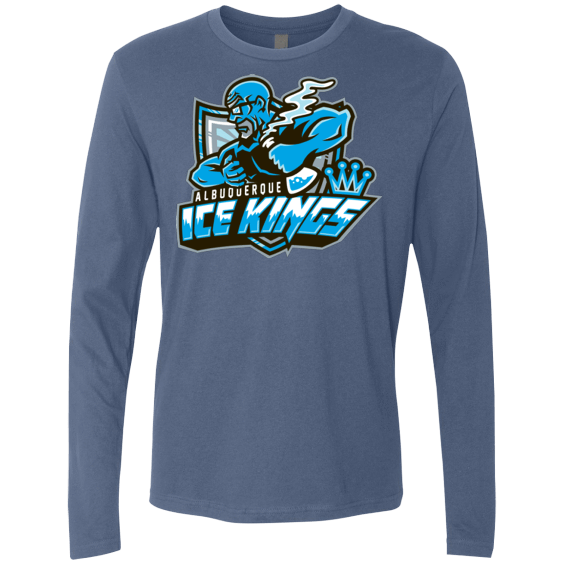 T-Shirts Indigo / Small Ice Kings Men's Premium Long Sleeve