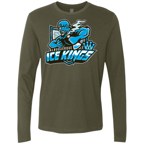 T-Shirts Military Green / Small Ice Kings Men's Premium Long Sleeve
