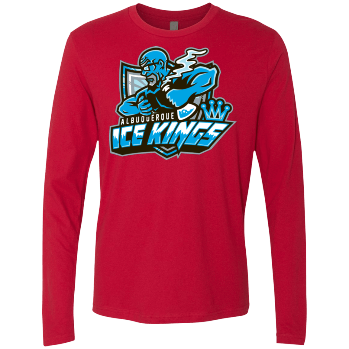 T-Shirts Red / Small Ice Kings Men's Premium Long Sleeve