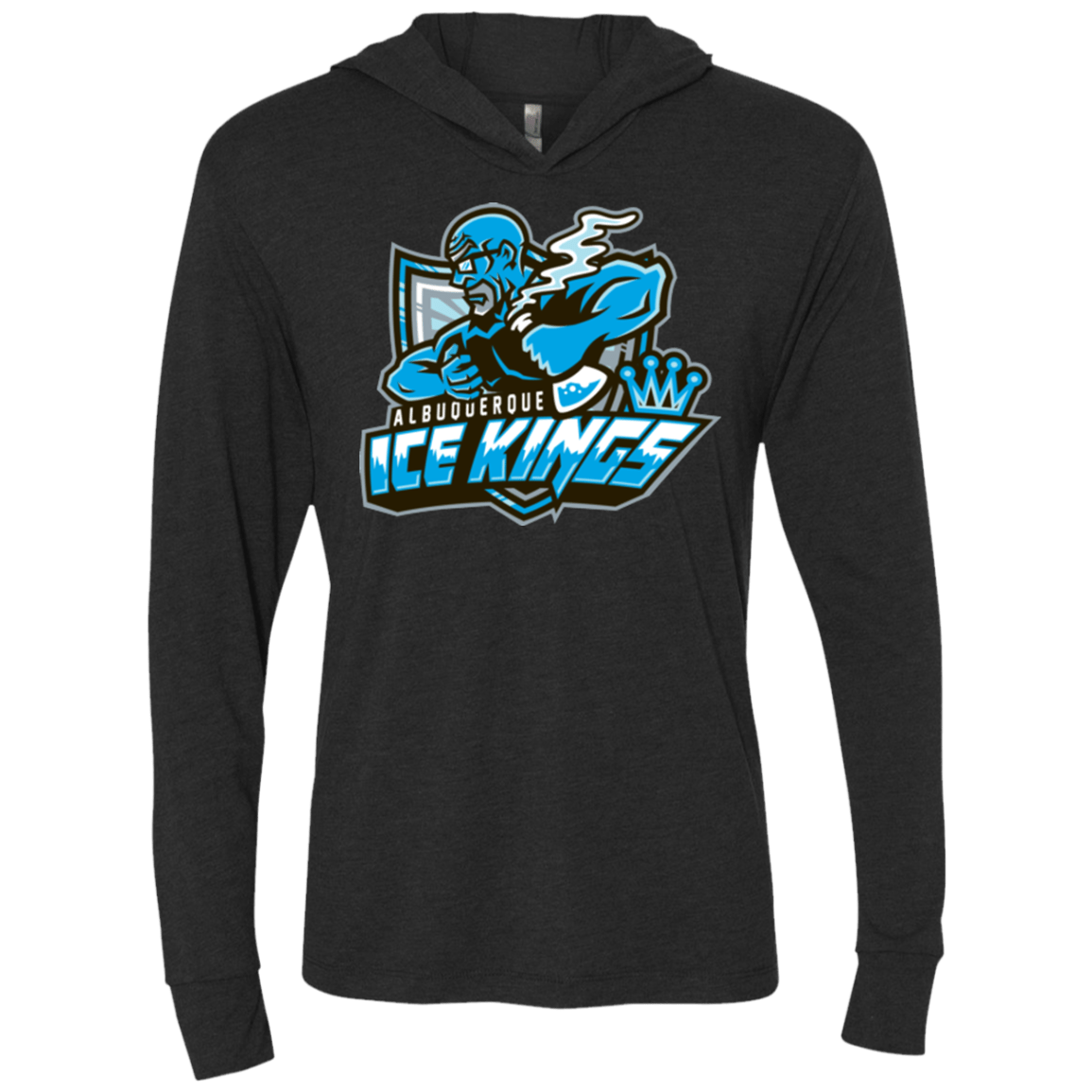 T-Shirts Vintage Black / X-Small Ice Kings Triblend Long Sleeve Hoodie Tee