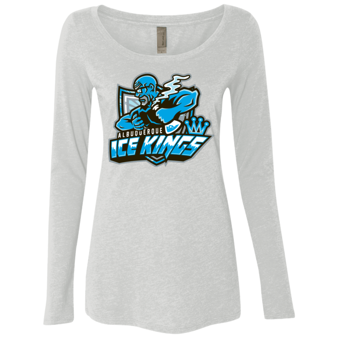 T-Shirts Heather White / Small Ice Kings Women's Triblend Long Sleeve Shirt