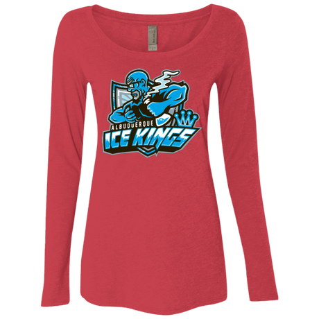 T-Shirts Vintage Red / Small Ice Kings Women's Triblend Long Sleeve Shirt