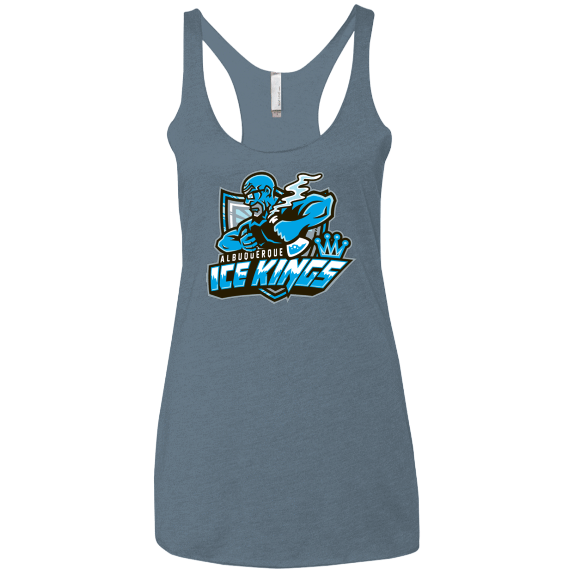 T-Shirts Indigo / X-Small Ice Kings Women's Triblend Racerback Tank