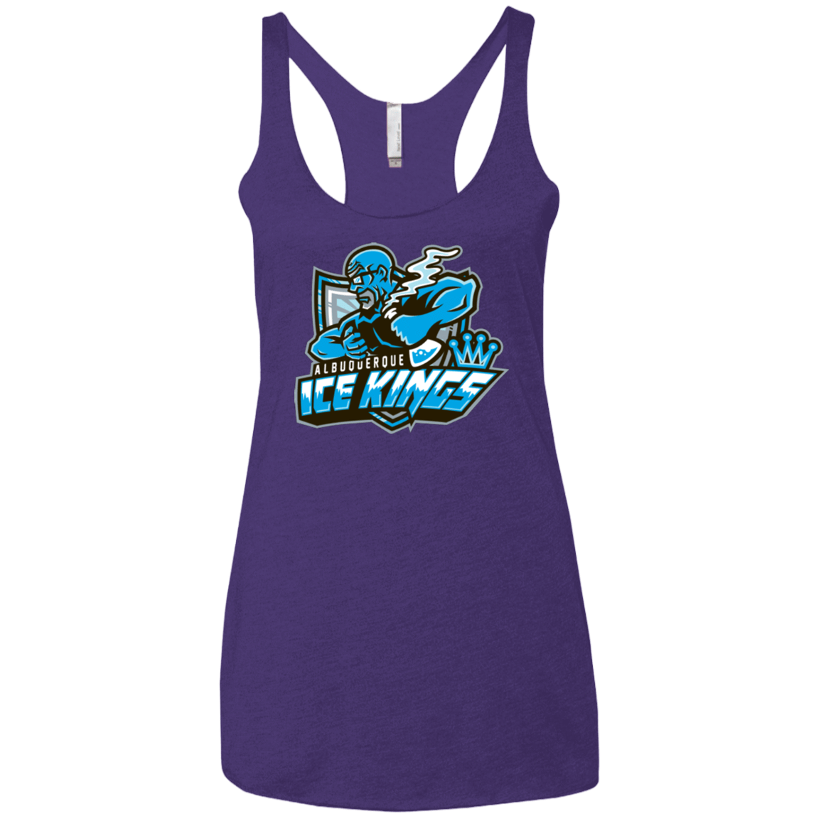 T-Shirts Purple / X-Small Ice Kings Women's Triblend Racerback Tank