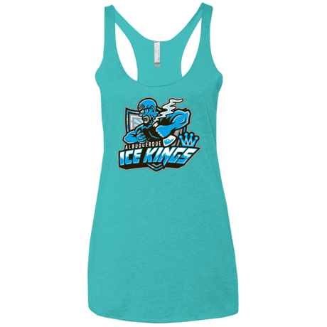 T-Shirts Tahiti Blue / X-Small Ice Kings Women's Triblend Racerback Tank