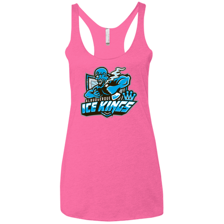 T-Shirts Vintage Pink / X-Small Ice Kings Women's Triblend Racerback Tank