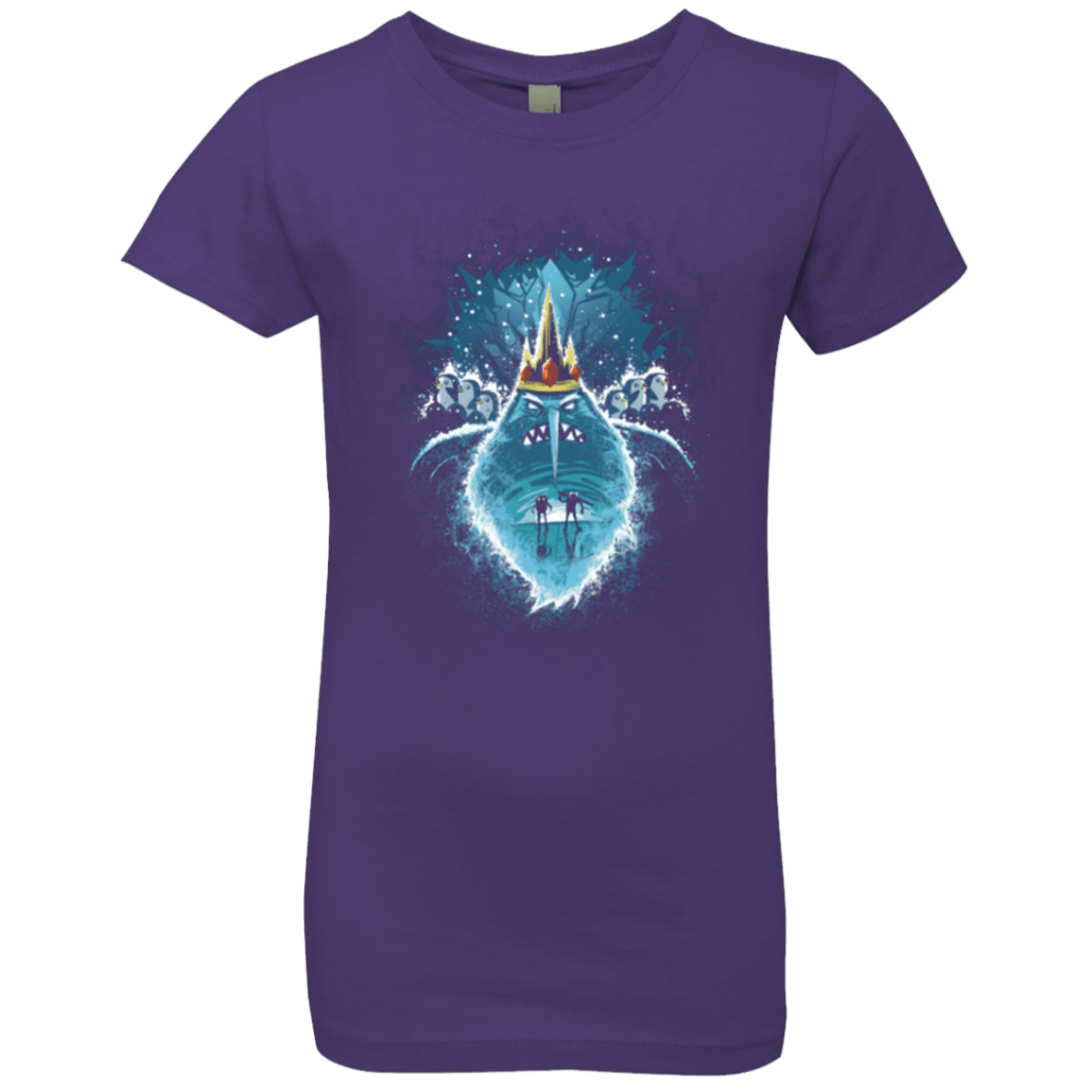 T-Shirts Purple Rush / YXS Ice Nightmare Girls Premium T-Shirt