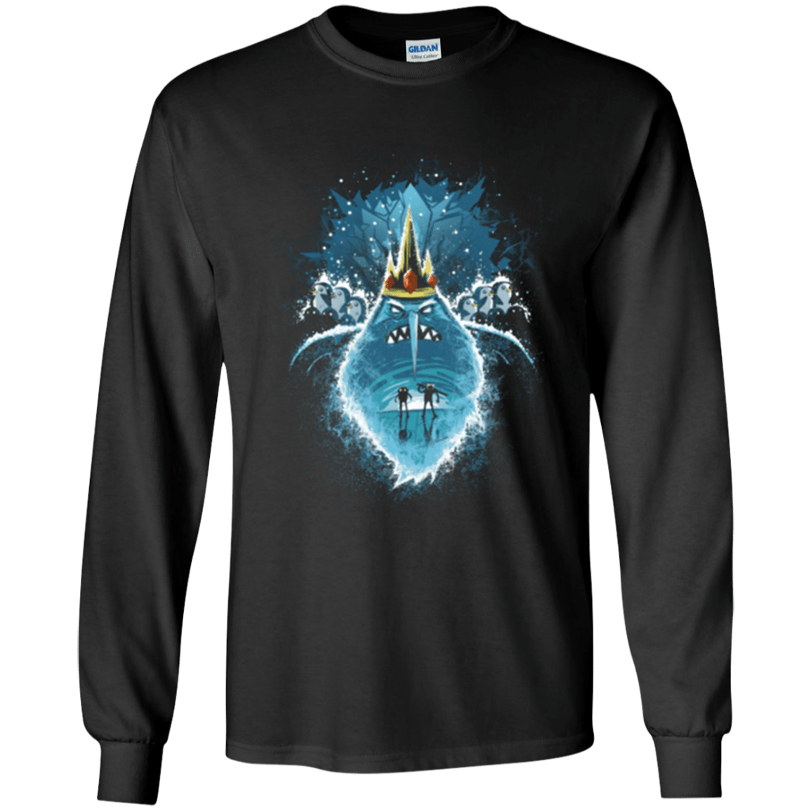 T-Shirts Black / S Ice Nightmare Men's Long Sleeve T-Shirt