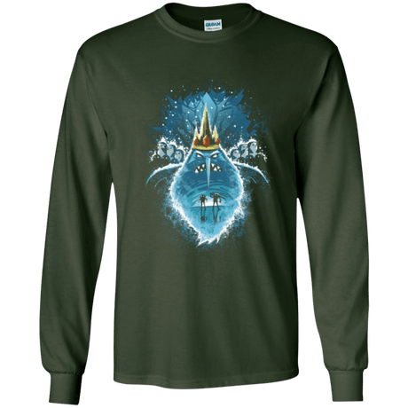 T-Shirts Forest Green / S Ice Nightmare Men's Long Sleeve T-Shirt