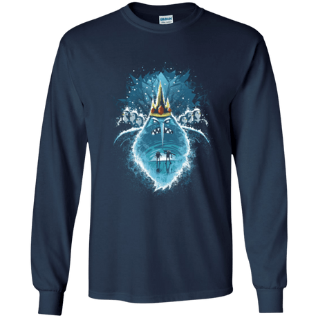 T-Shirts Navy / S Ice Nightmare Men's Long Sleeve T-Shirt