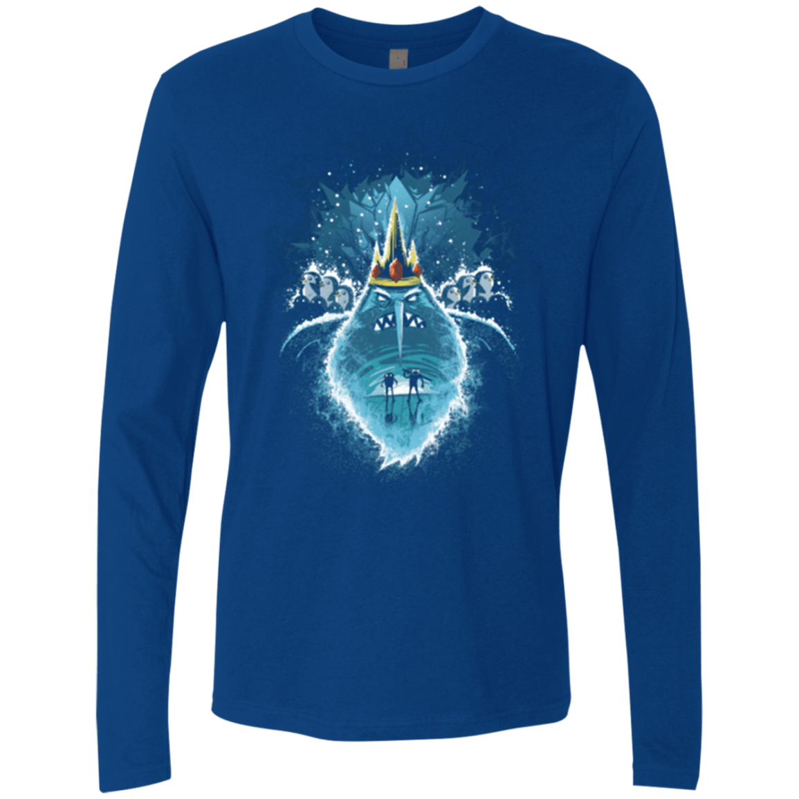 T-Shirts Royal / S Ice Nightmare Men's Premium Long Sleeve