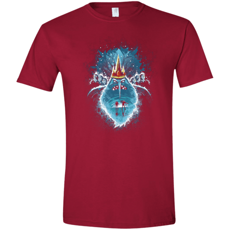 T-Shirts Cardinal Red / S Ice Nightmare Men's Semi-Fitted Softstyle