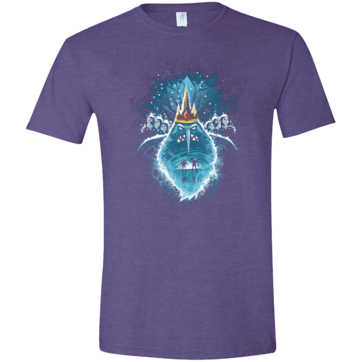 T-Shirts Heather Purple / S Ice Nightmare Men's Semi-Fitted Softstyle