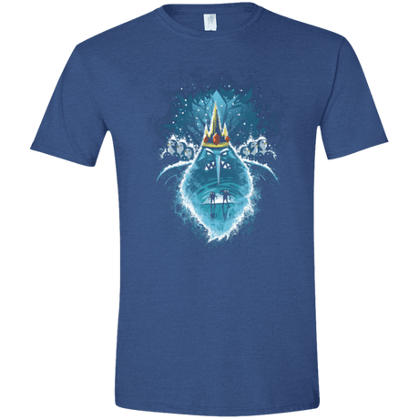 T-Shirts Heather Royal / X-Small Ice Nightmare Men's Semi-Fitted Softstyle