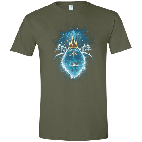 T-Shirts Military Green / S Ice Nightmare Men's Semi-Fitted Softstyle