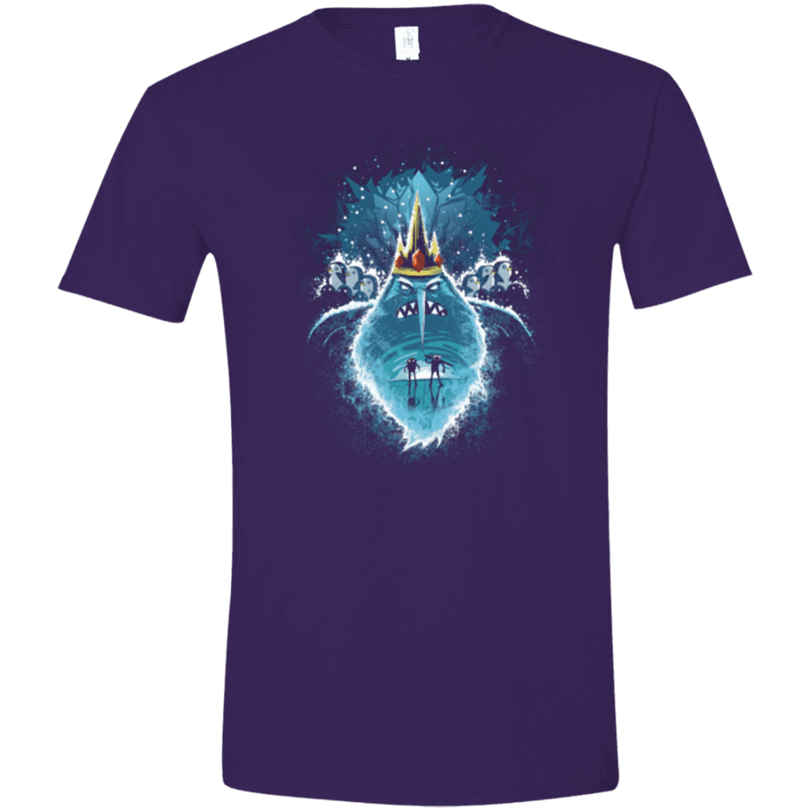 T-Shirts Purple / S Ice Nightmare Men's Semi-Fitted Softstyle