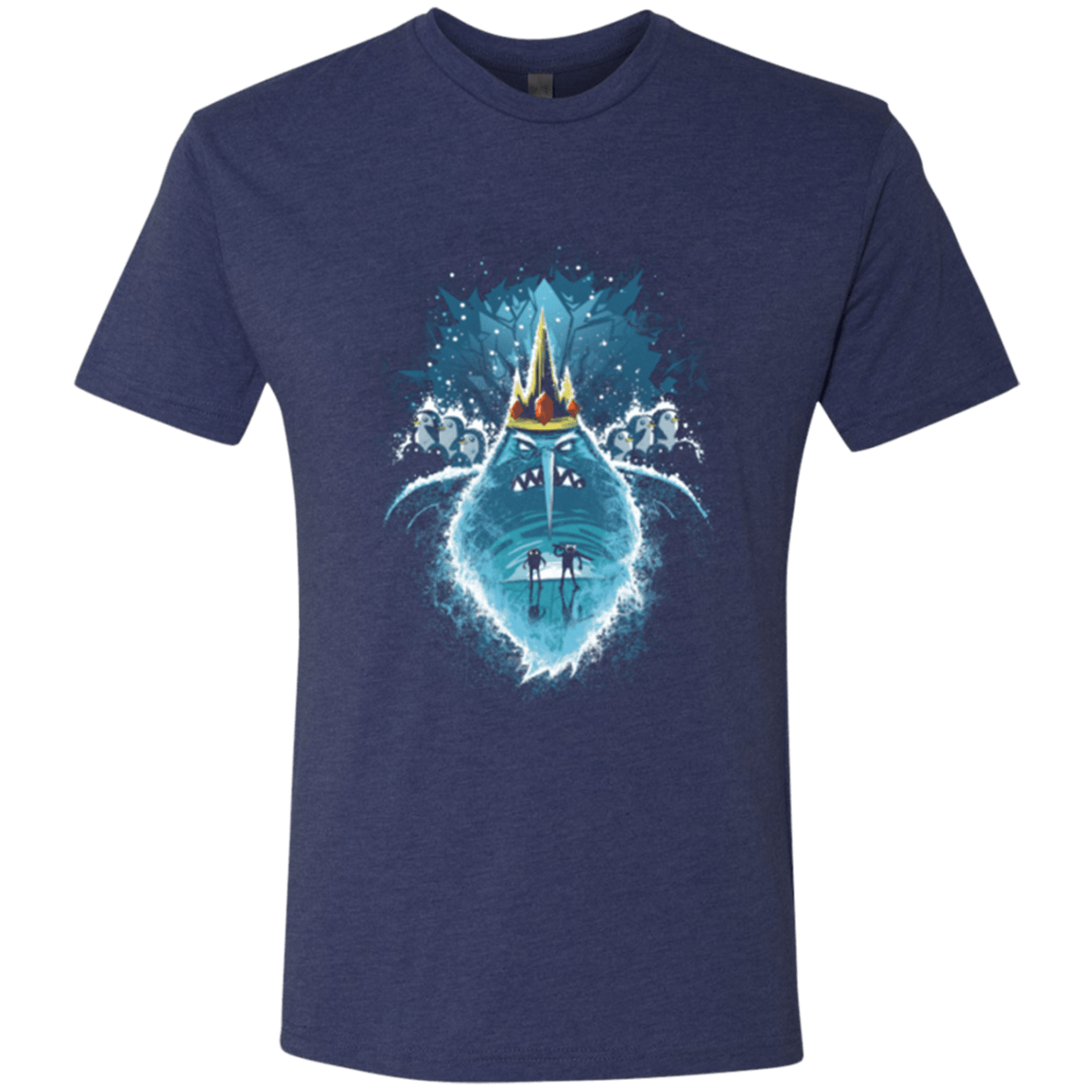 T-Shirts Vintage Navy / S Ice Nightmare Men's Triblend T-Shirt
