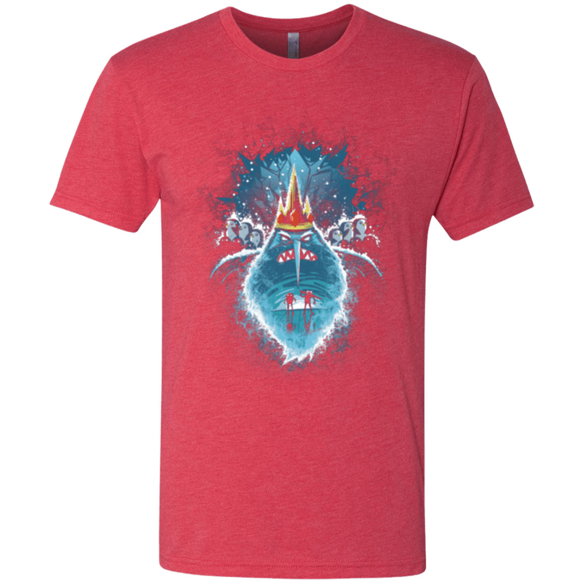T-Shirts Vintage Red / S Ice Nightmare Men's Triblend T-Shirt