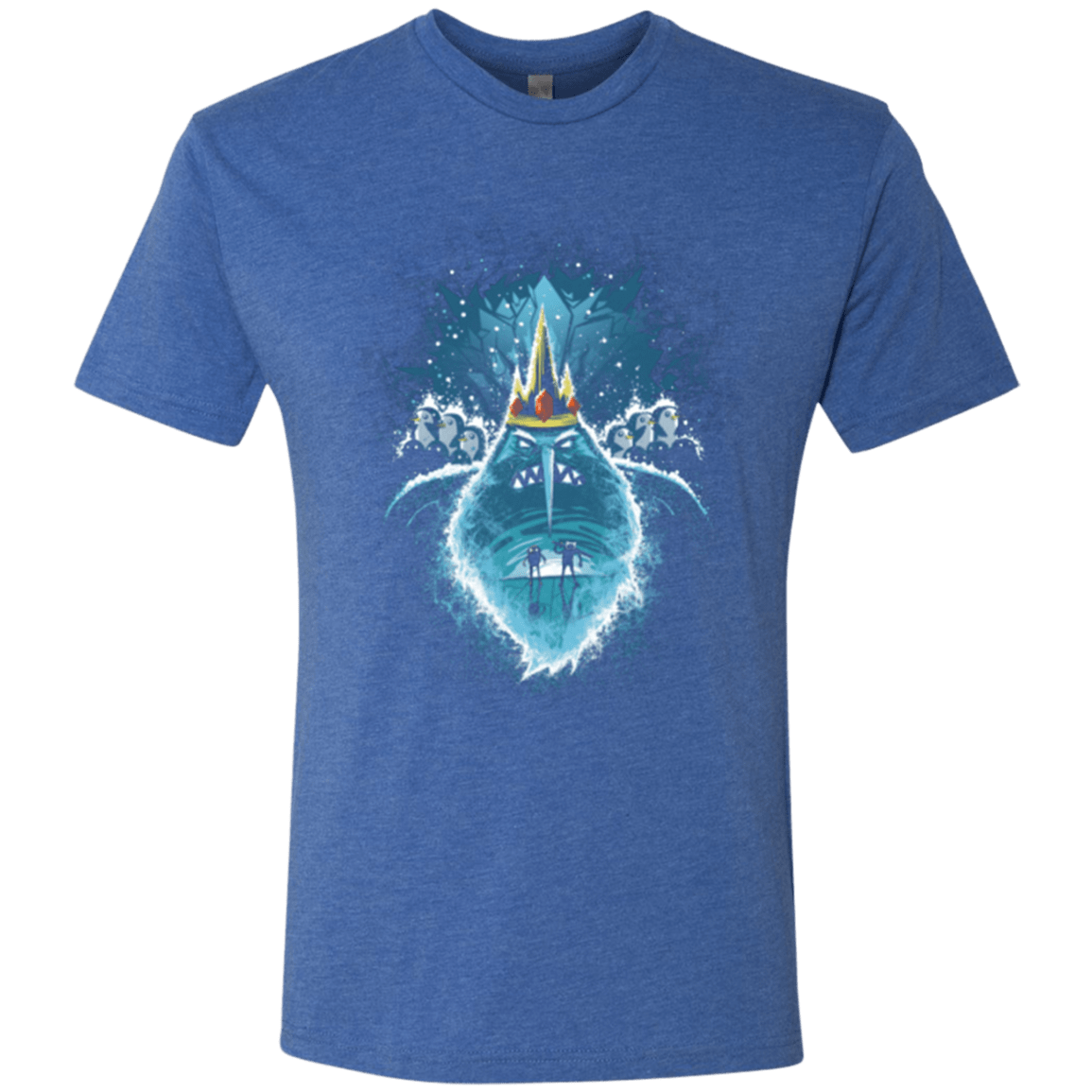 T-Shirts Vintage Royal / S Ice Nightmare Men's Triblend T-Shirt