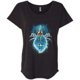 T-Shirts Vintage Black / X-Small Ice Nightmare Triblend Dolman Sleeve