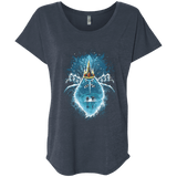 T-Shirts Vintage Navy / X-Small Ice Nightmare Triblend Dolman Sleeve