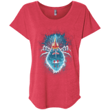 T-Shirts Vintage Red / X-Small Ice Nightmare Triblend Dolman Sleeve