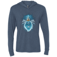 T-Shirts Indigo / X-Small Ice Nightmare Triblend Long Sleeve Hoodie Tee