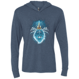 T-Shirts Indigo / X-Small Ice Nightmare Triblend Long Sleeve Hoodie Tee