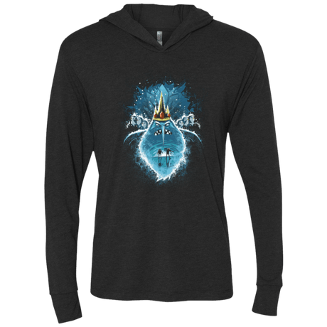 T-Shirts Vintage Black / X-Small Ice Nightmare Triblend Long Sleeve Hoodie Tee