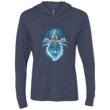 T-Shirts Vintage Navy / X-Small Ice Nightmare Triblend Long Sleeve Hoodie Tee