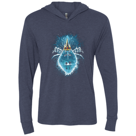 T-Shirts Vintage Navy / X-Small Ice Nightmare Triblend Long Sleeve Hoodie Tee