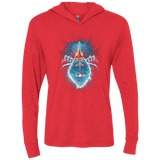 T-Shirts Vintage Red / X-Small Ice Nightmare Triblend Long Sleeve Hoodie Tee