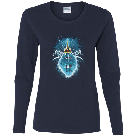 T-Shirts Navy / S Ice Nightmare Women's Long Sleeve T-Shirt