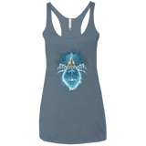 T-Shirts Indigo / X-Small Ice Nightmare Women's Triblend Racerback Tank