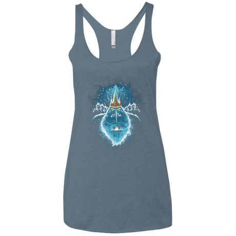 T-Shirts Indigo / X-Small Ice Nightmare Women's Triblend Racerback Tank