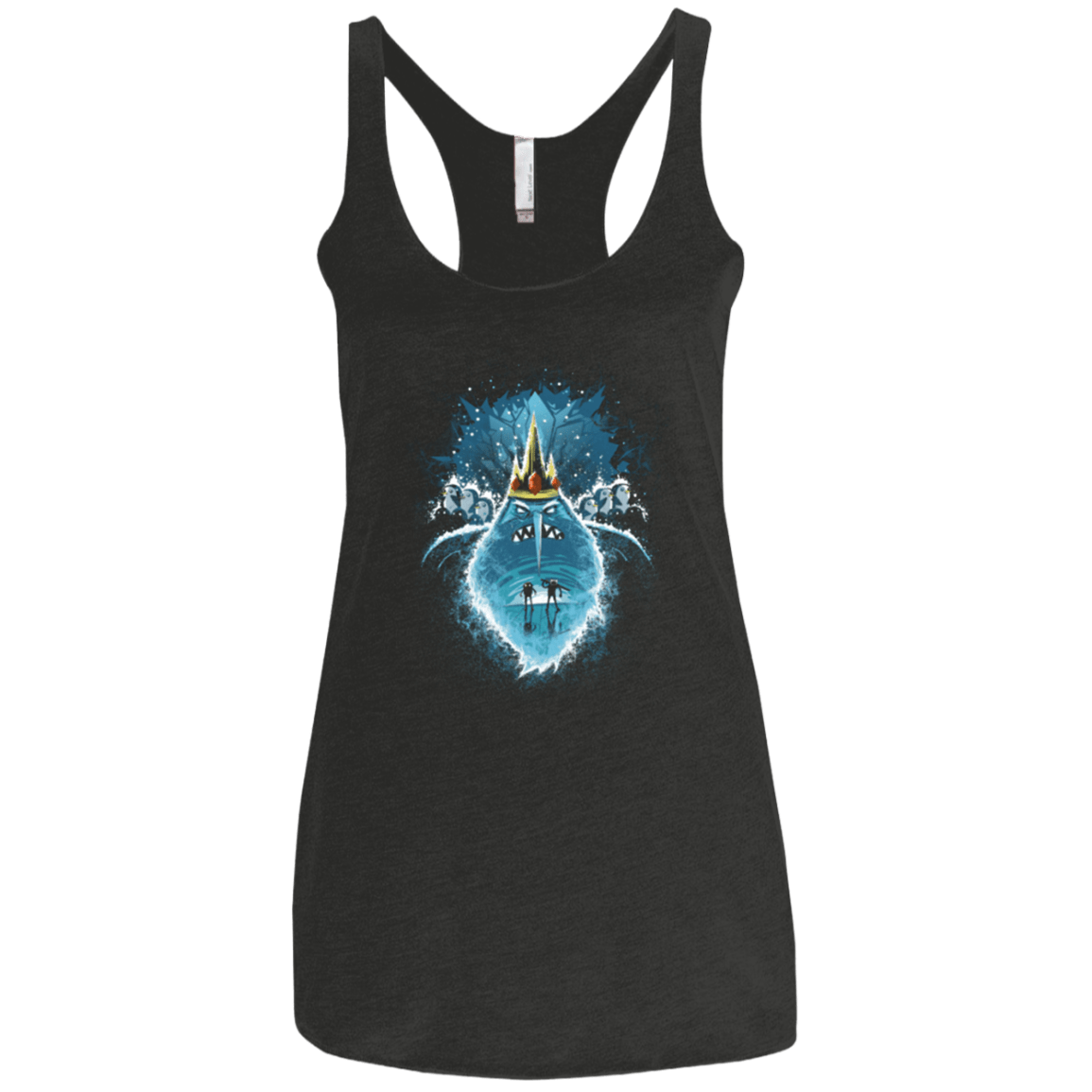 T-Shirts Vintage Black / X-Small Ice Nightmare Women's Triblend Racerback Tank