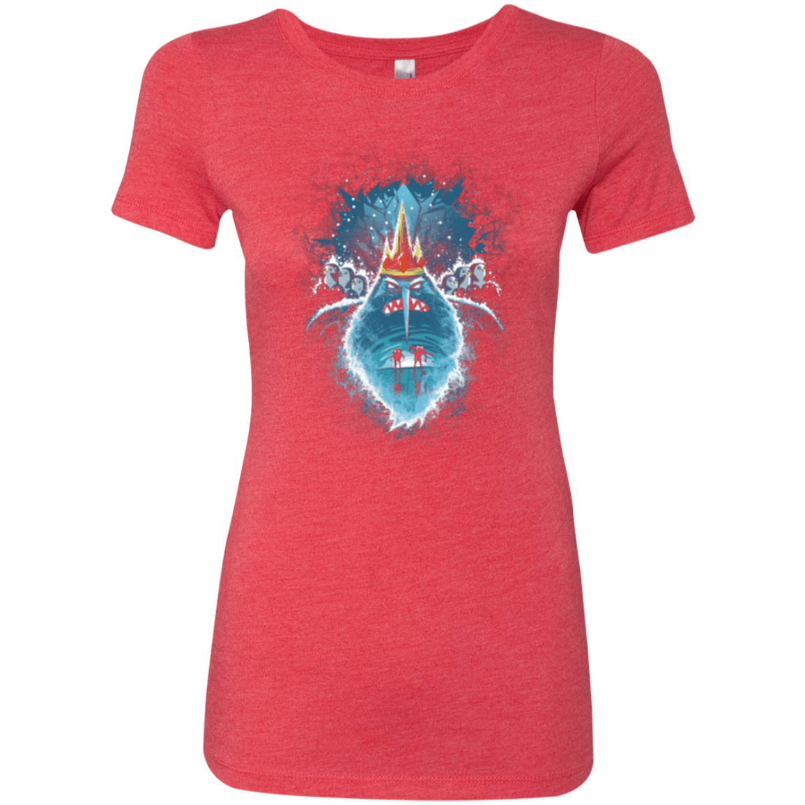 T-Shirts Vintage Red / S Ice Nightmare Women's Triblend T-Shirt
