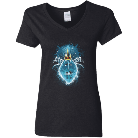 T-Shirts Black / S Ice Nightmare Women's V-Neck T-Shirt