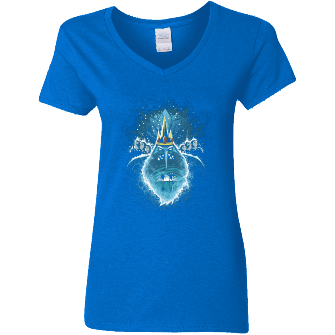 T-Shirts Royal / S Ice Nightmare Women's V-Neck T-Shirt