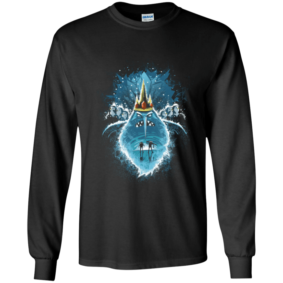 T-Shirts Black / YS Ice Nightmare Youth Long Sleeve T-Shirt