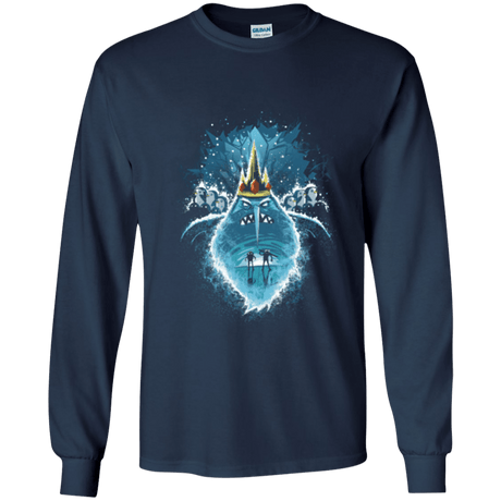 T-Shirts Navy / YS Ice Nightmare Youth Long Sleeve T-Shirt