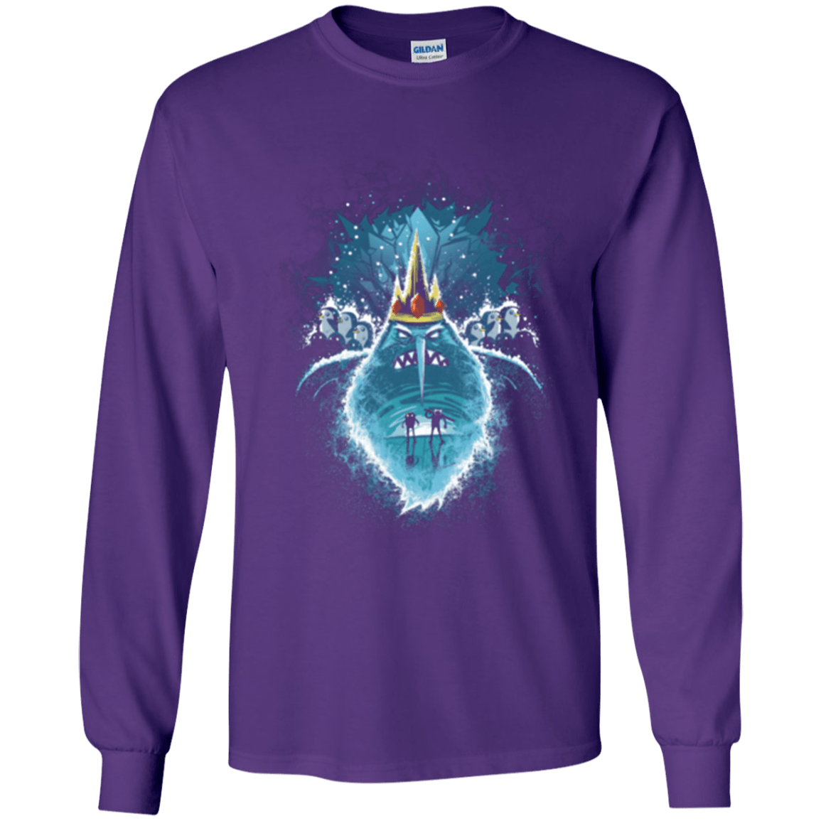 T-Shirts Purple / YS Ice Nightmare Youth Long Sleeve T-Shirt
