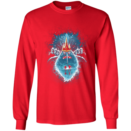 T-Shirts Red / YS Ice Nightmare Youth Long Sleeve T-Shirt