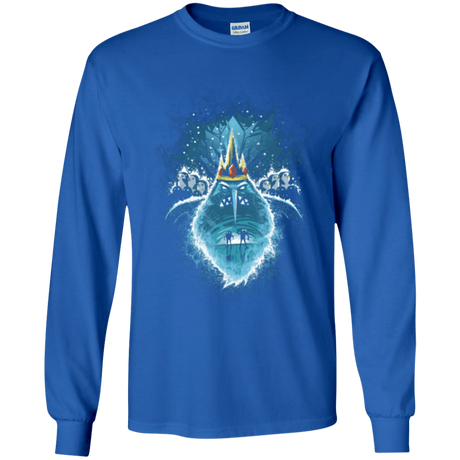T-Shirts Royal / YS Ice Nightmare Youth Long Sleeve T-Shirt