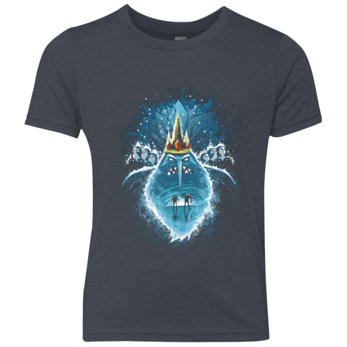 T-Shirts Vintage Navy / YXS Ice Nightmare Youth Triblend T-Shirt