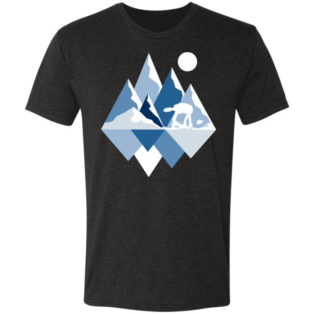 T-Shirts Vintage Black / S Ice Planet View Men's Triblend T-Shirt